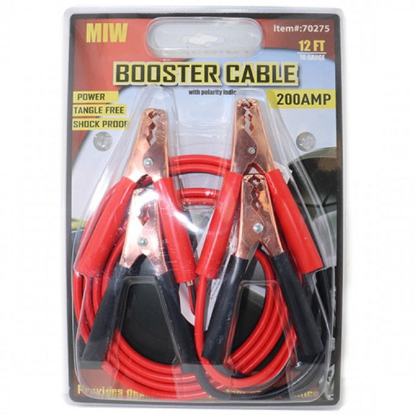 BOOSTER CABLE 12FT 300AMP 1CT