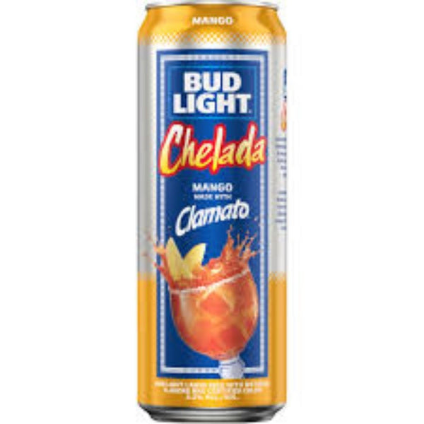 BUD LIGHT 15/25OZ CHELADA MANGO