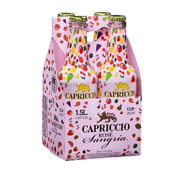CAPRICCIO BUBBLY ROSE SANGRIA 4/375ML