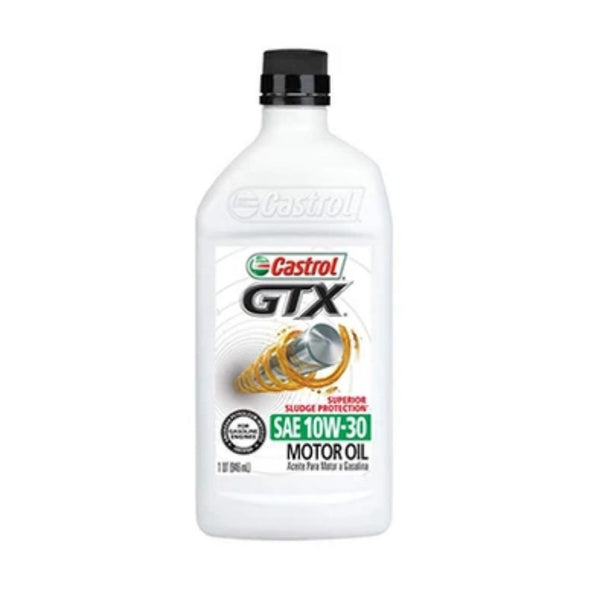 CASTROL GTX MOTOR OIL 10W-30  6/1QT
