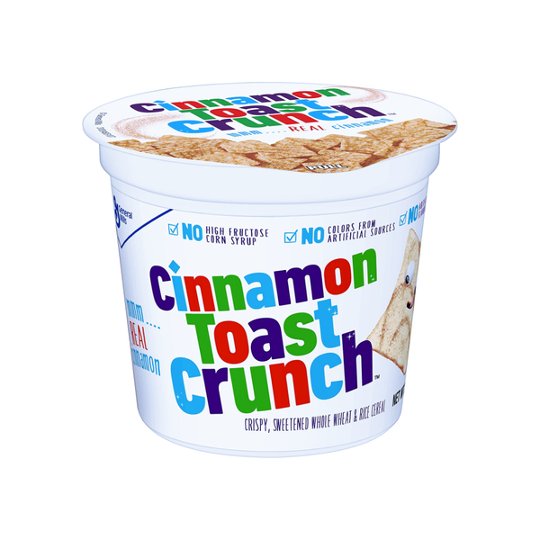 CEREAL CUPS 6/2OZ CINNAMON TOAST CRUNCH