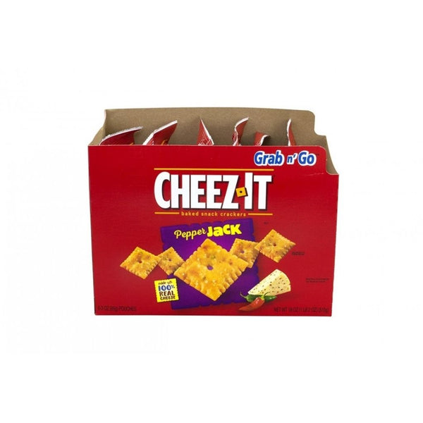 CHEEZ-IT GRAB N GO PEPPER JACK 6/3OZ