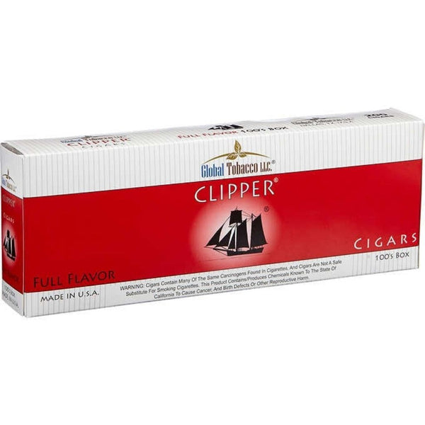 CLIPPER 100 RED FULL FLAVOR BX 10/20CT
