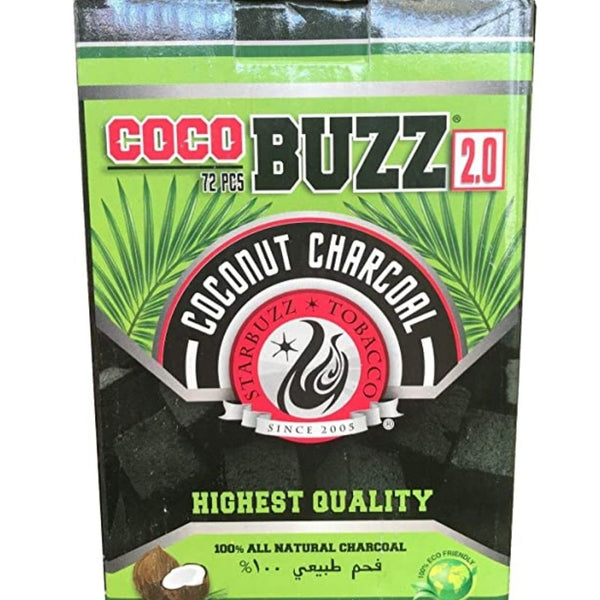 COCOBUZZ 2.0 CHARCOAL 72PC/1CT