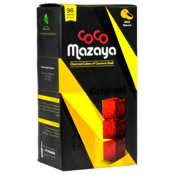 COCO MAZAYA CHARCOAL 96CT