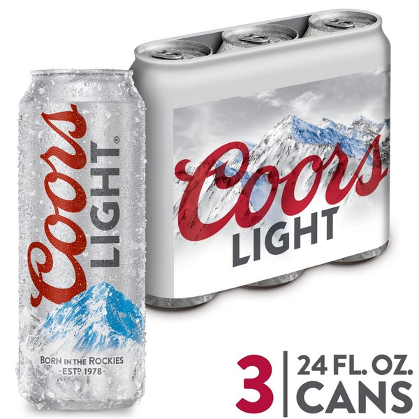 COORS LIGHT 12/24OZ CAN