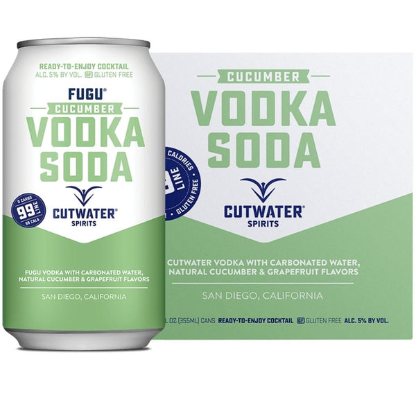 CUTWATER 24/355ML CUCUMBER VODKA SODA