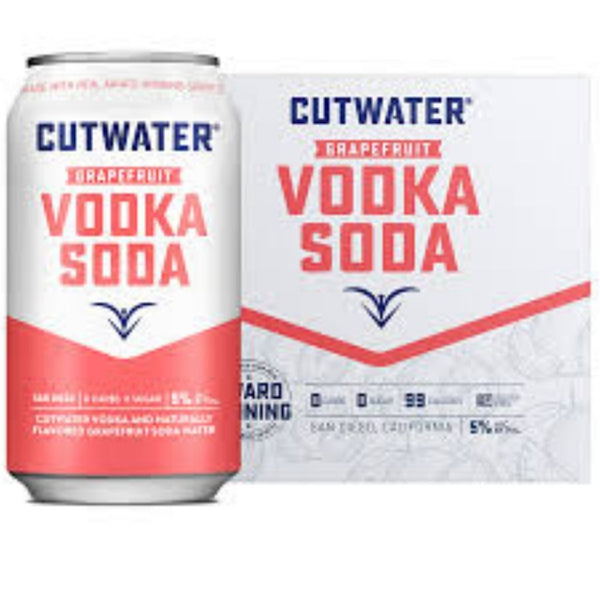 CUTWATER 24/355ML GRAPEFRUIT VODKA SODA