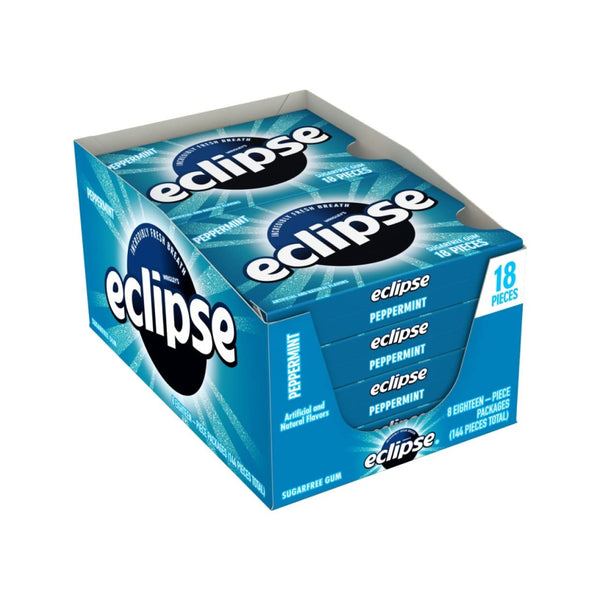 ECLIPSE GUM 8/18CT PEPPERMINT