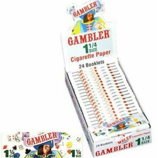 GAMBLER CIG PAPER SIZE 24/1CT