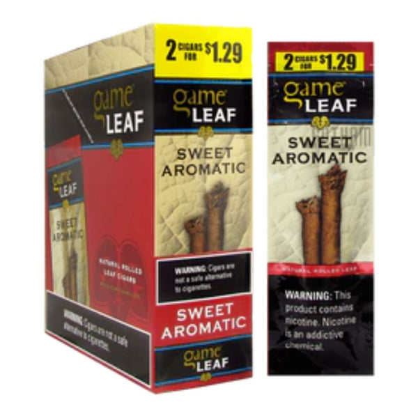 GAME LEAF 8/5CT SWEET AROMATIC