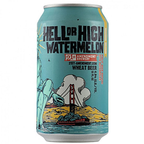 HELL OR HIGH MANGO BEER 24/12OZ