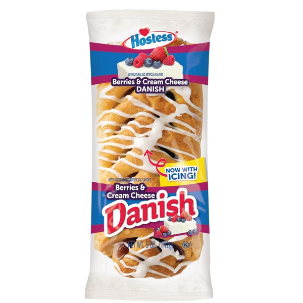 HOSTESS DANISH CREAM CHEESE 6/5OZ