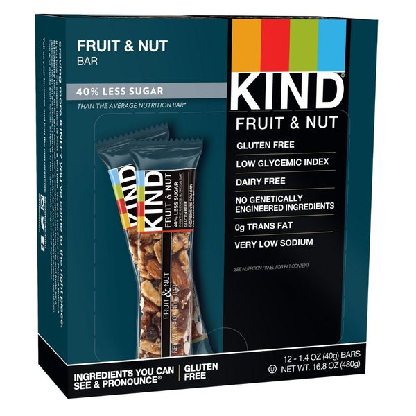 KIND BAR FRUIT&NUT 12/1.4OZ