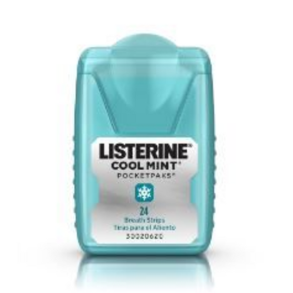 LISTERINE POCKET 12CT BLUE (COOL MINT)