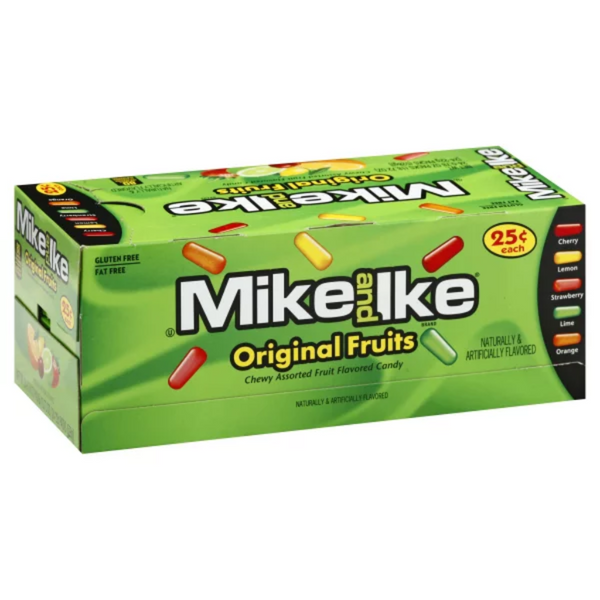 MIKE&IKE ORIG FRUIT GREEN 24/2OZ