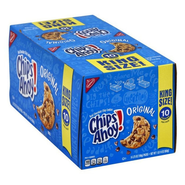 NABISCO KING CHIP AHOY 8/3.75OZ