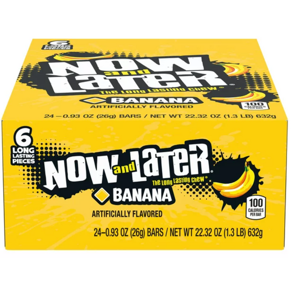 NOW&LATER 24/0.93OZ BANANA