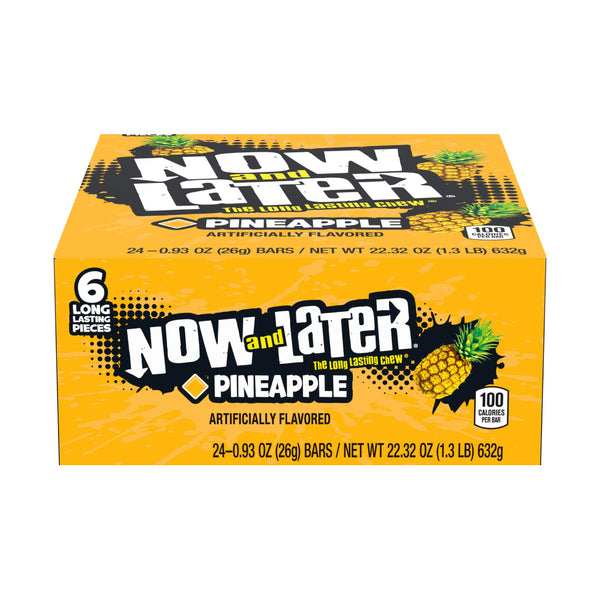 NOW&LATER 24/0.93OZ PINEAPPLE