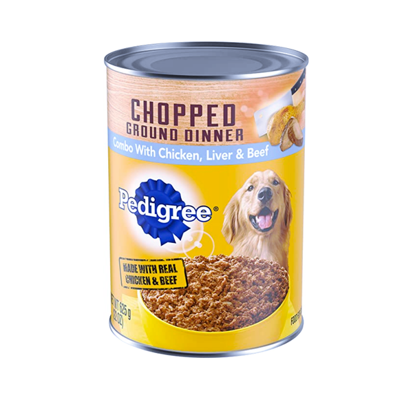 PEDIGREE DOG FD 12/22OZ CHK BEEF LVR