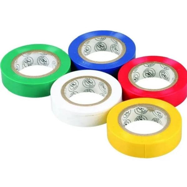PVC ELECTRICAL TAPE COLORS 5/1CT