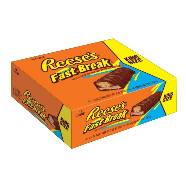 REESES 18/3.5OZ FAST BREAK KING