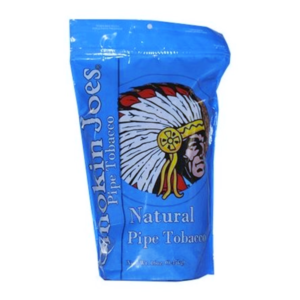 SMOKIN JOES 16OZ NATURAL PIPE TOB