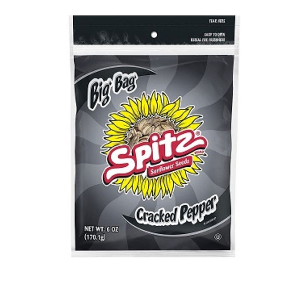 SPITZ SUNFLOWER SDS CRACK PEPPER 9/6OZ