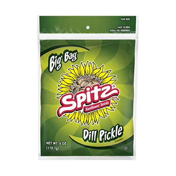 SPITZ SUNFLOWER SDS DILL PICKLE 9/6OZ