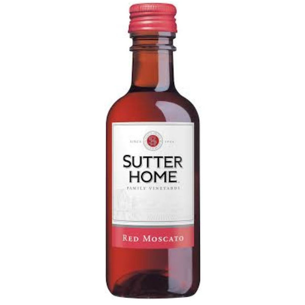 SUTTER HOME 24/187ML RED MOSCATO