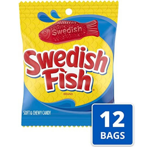 SWEDISH FISH MINI 12/5OZ