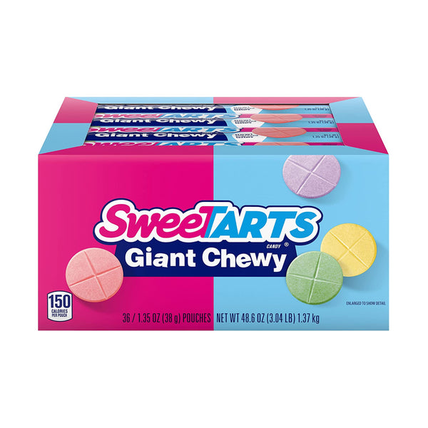 SWEETTARTS 36/1.5OZ GIANT CHEWY