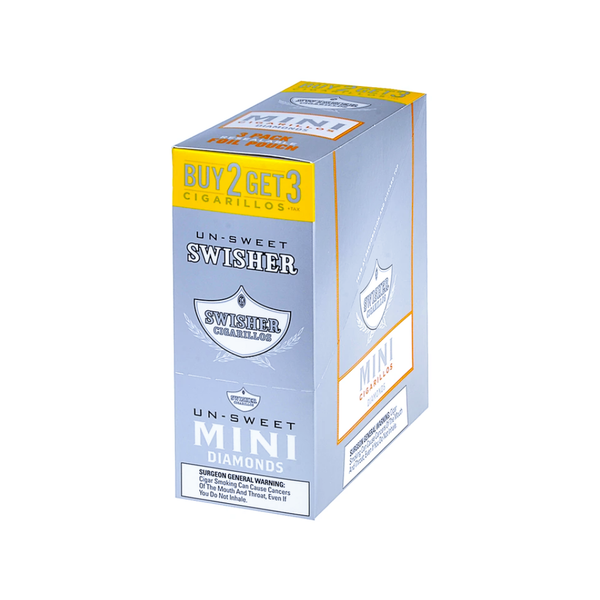 SWISHER MINIS 3 FOR 2 15/3CT DIAMONDS