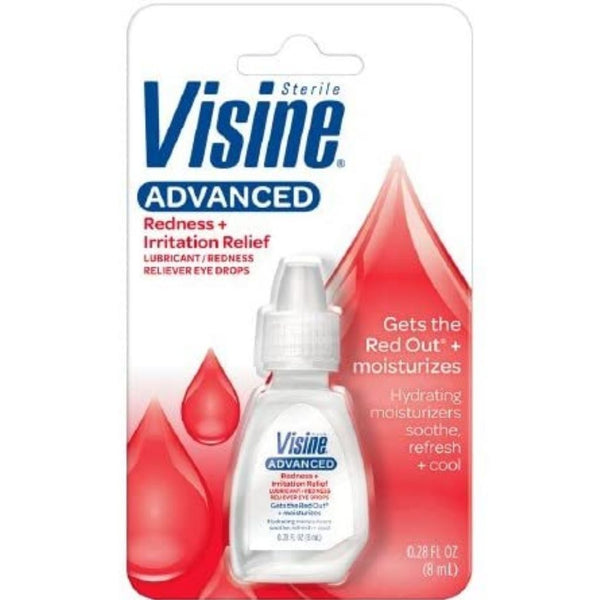 VISINE EYE DROP CARD 6/0.28OZ