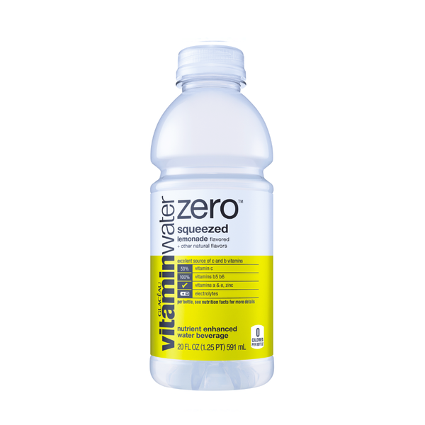 VITAMIN WATER 12/20OZ ZERO LEMOMADE