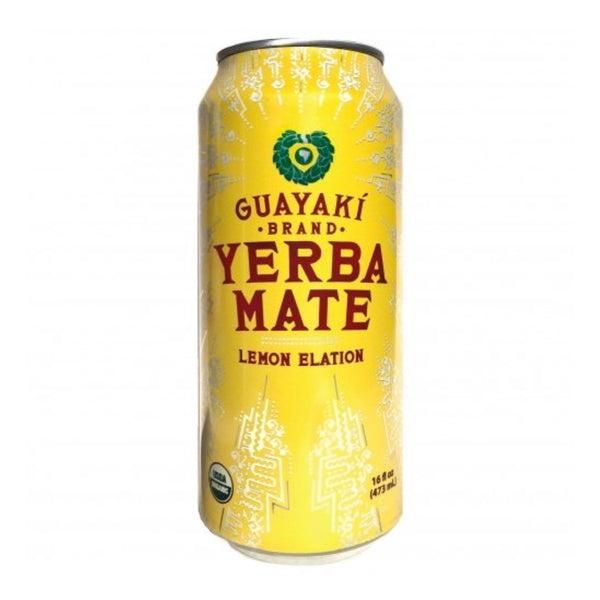 YERBA MATE CAN LEMON ELATION 12/16OZ