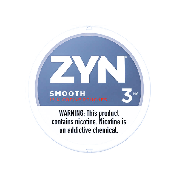 ZYN SMOOTH 3MG 5CT